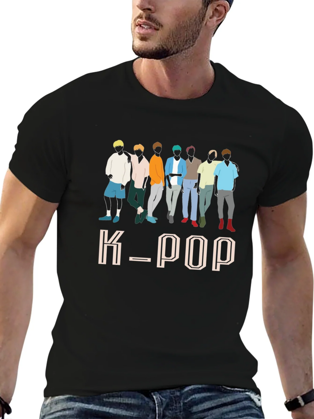 K-Pop Group Graphic Print T-Shirt product image 4