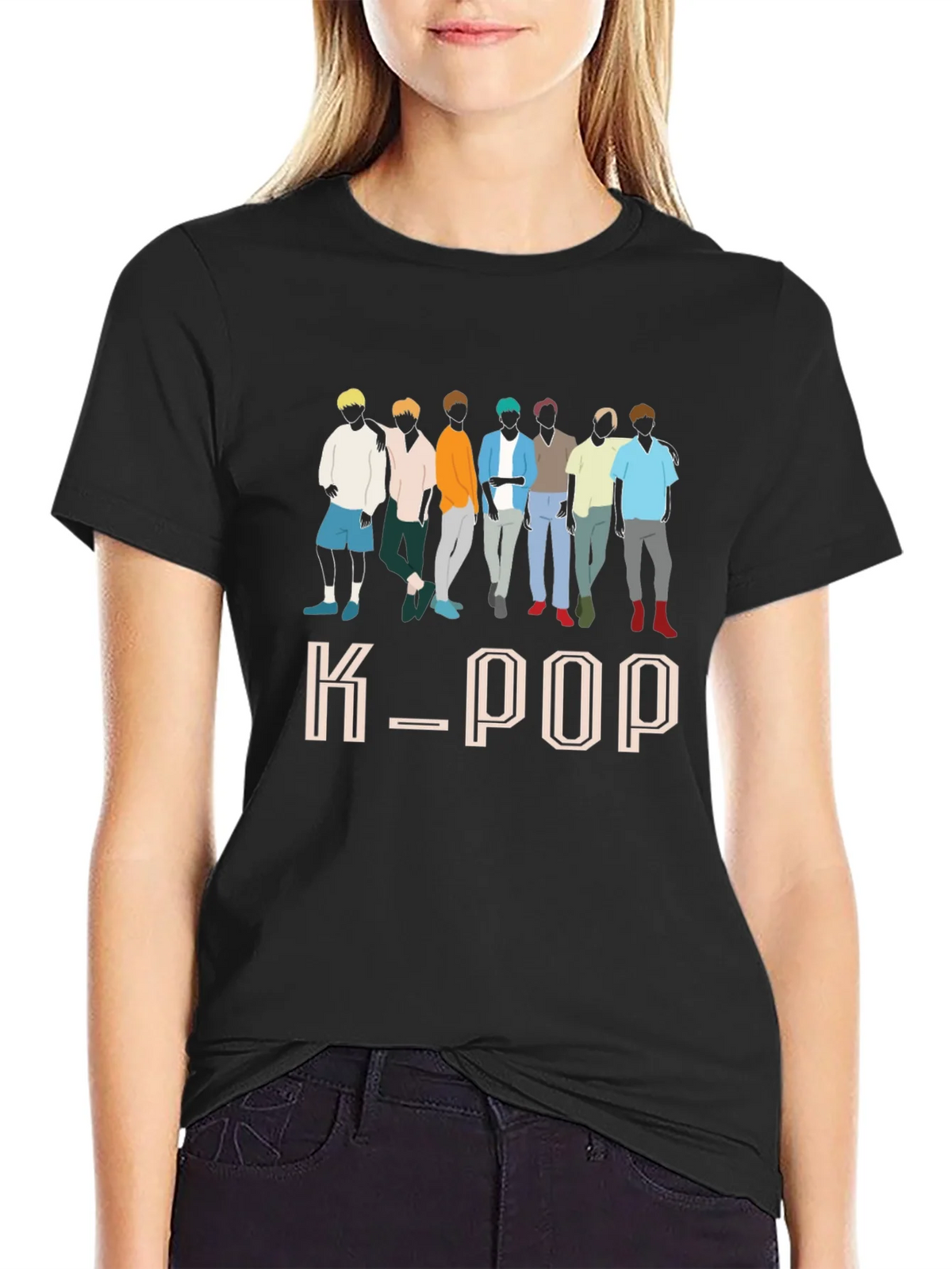 K-Pop Group Graphic Print T-Shirt product image 1