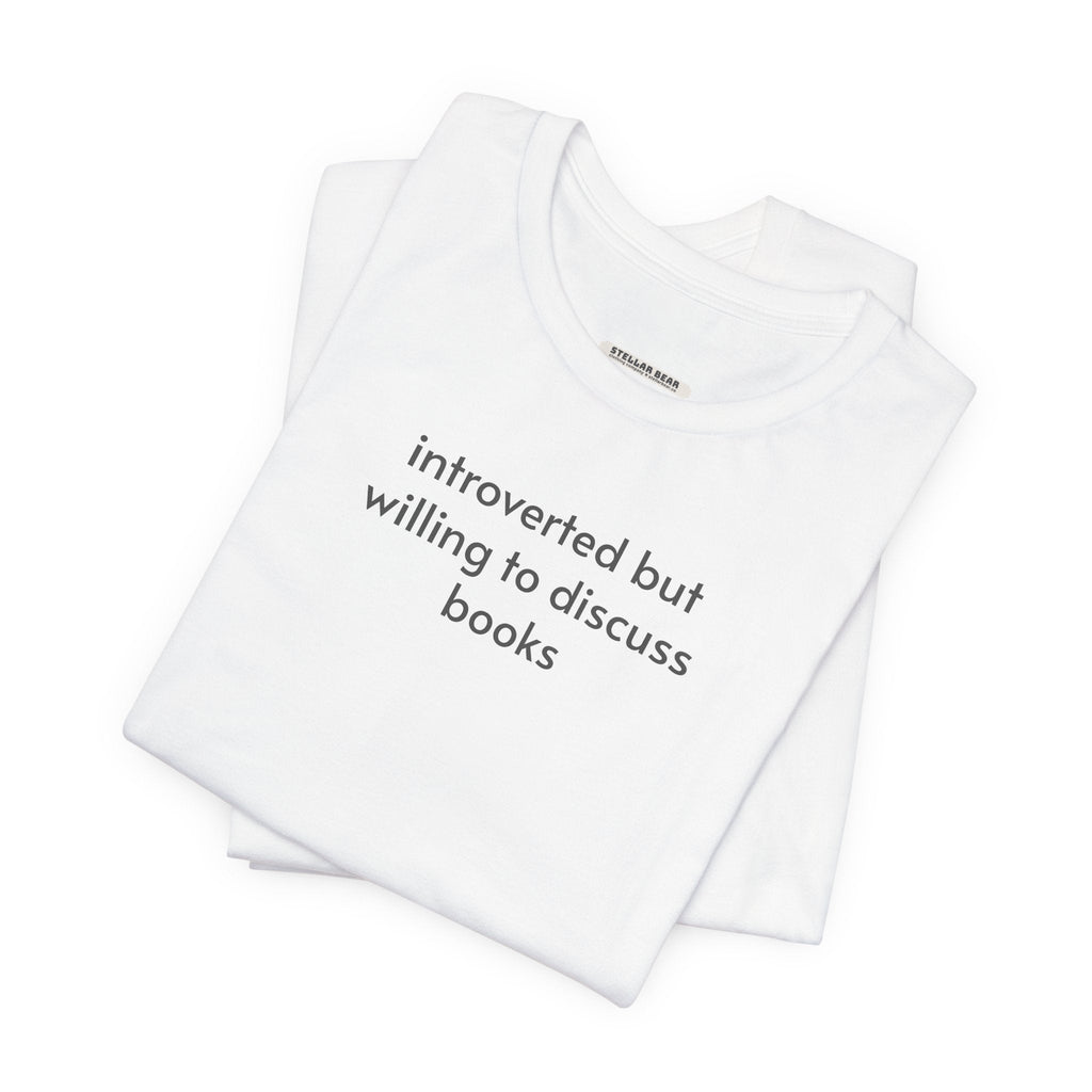 Introverted but Willing to Discuss Books Minimalist Style product image 4