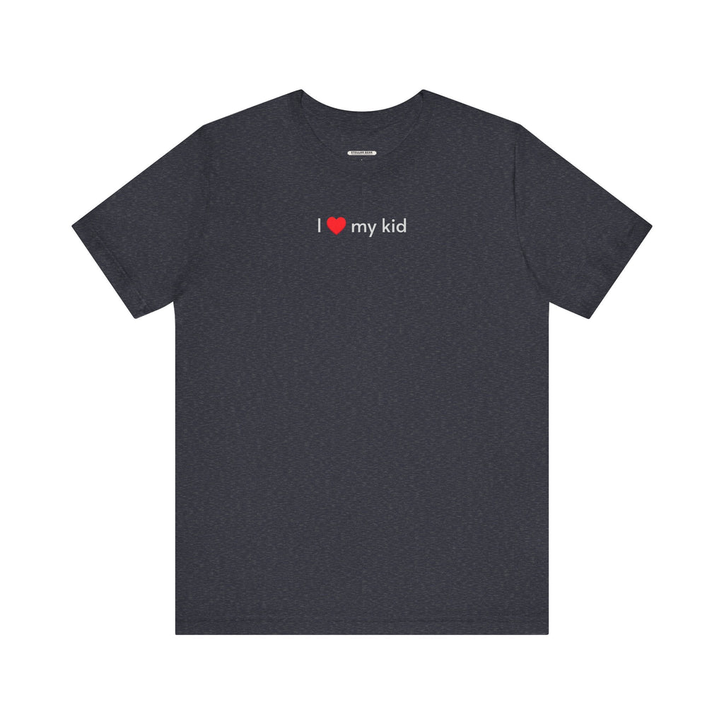 I Love My Kid Minimalist Style T-Shirt product image 15