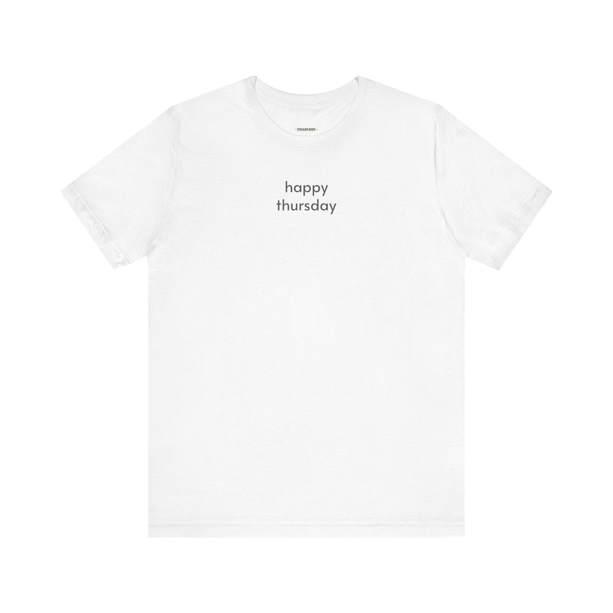 Happy Thursday Minimalist Style T-Shirt product image 11