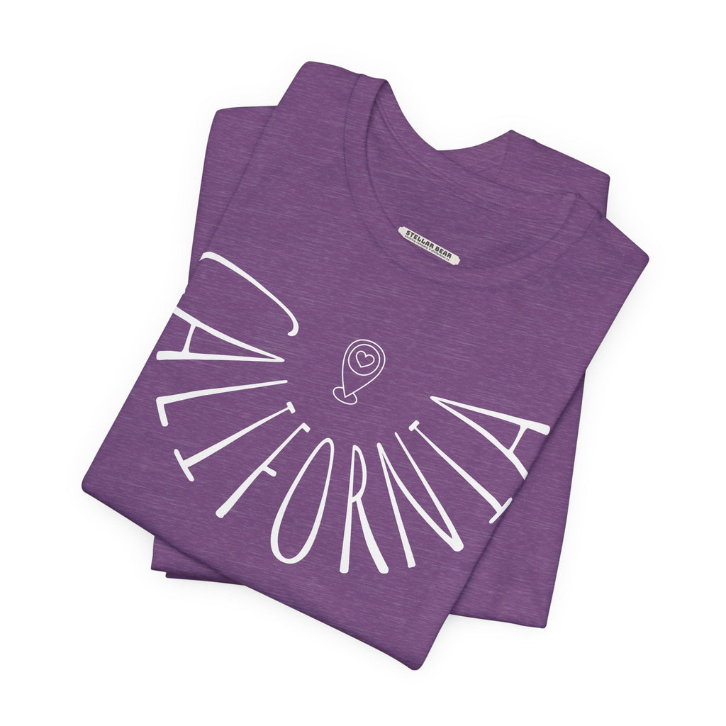 California Liquid Letters Graphic T-Shirt product image 2