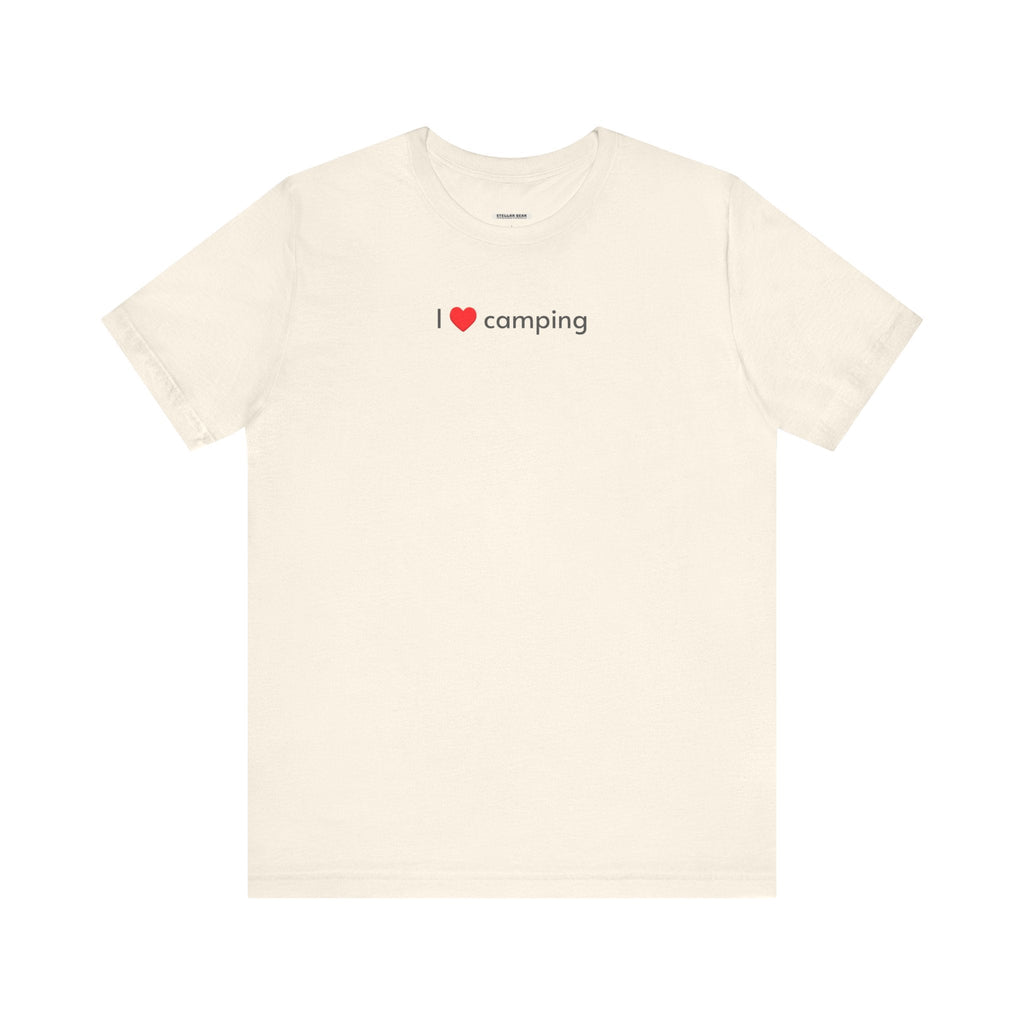 I Love Camping Minimalist Style T-Shirt product image 8