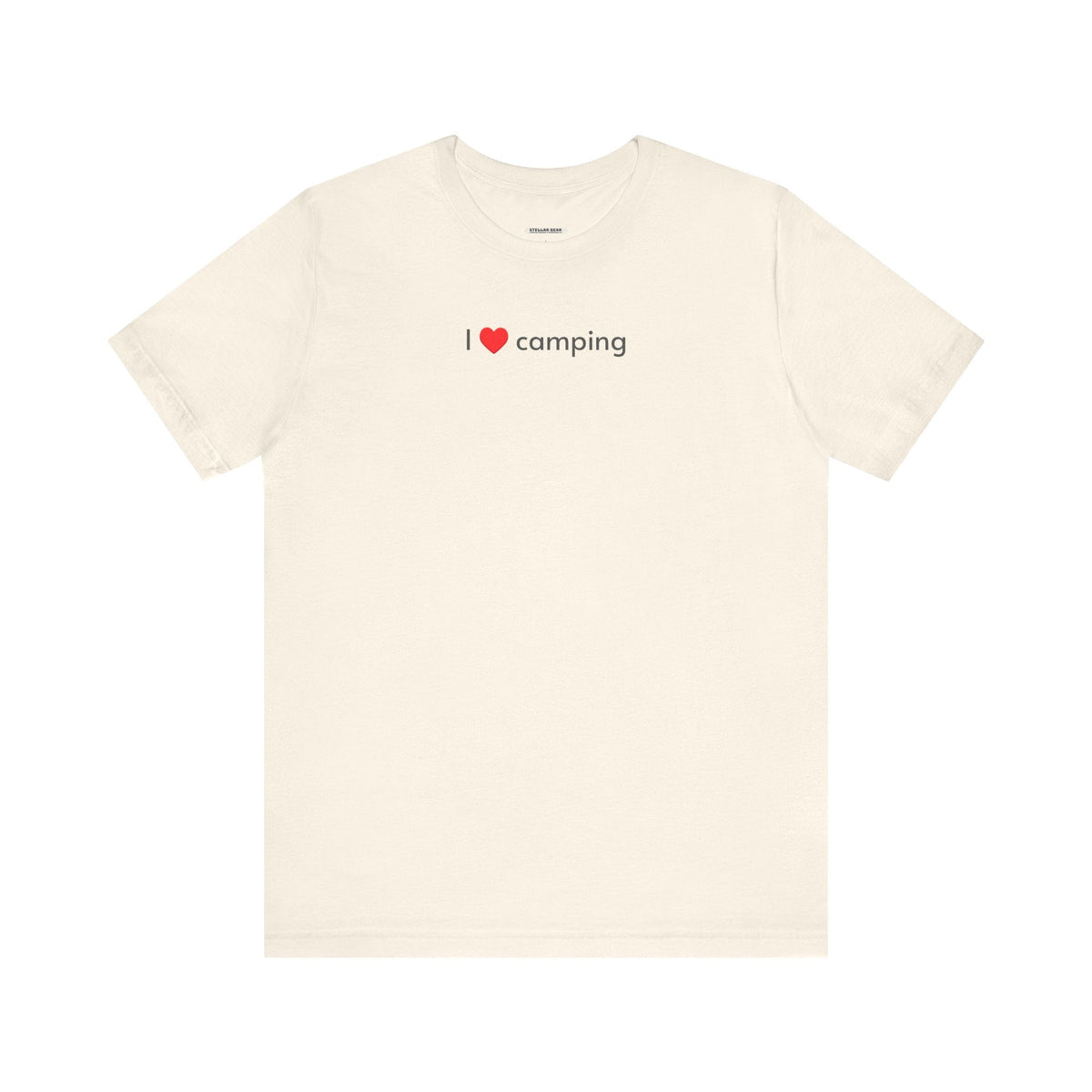 I Love Camping Minimalist Style T-Shirt product image 8