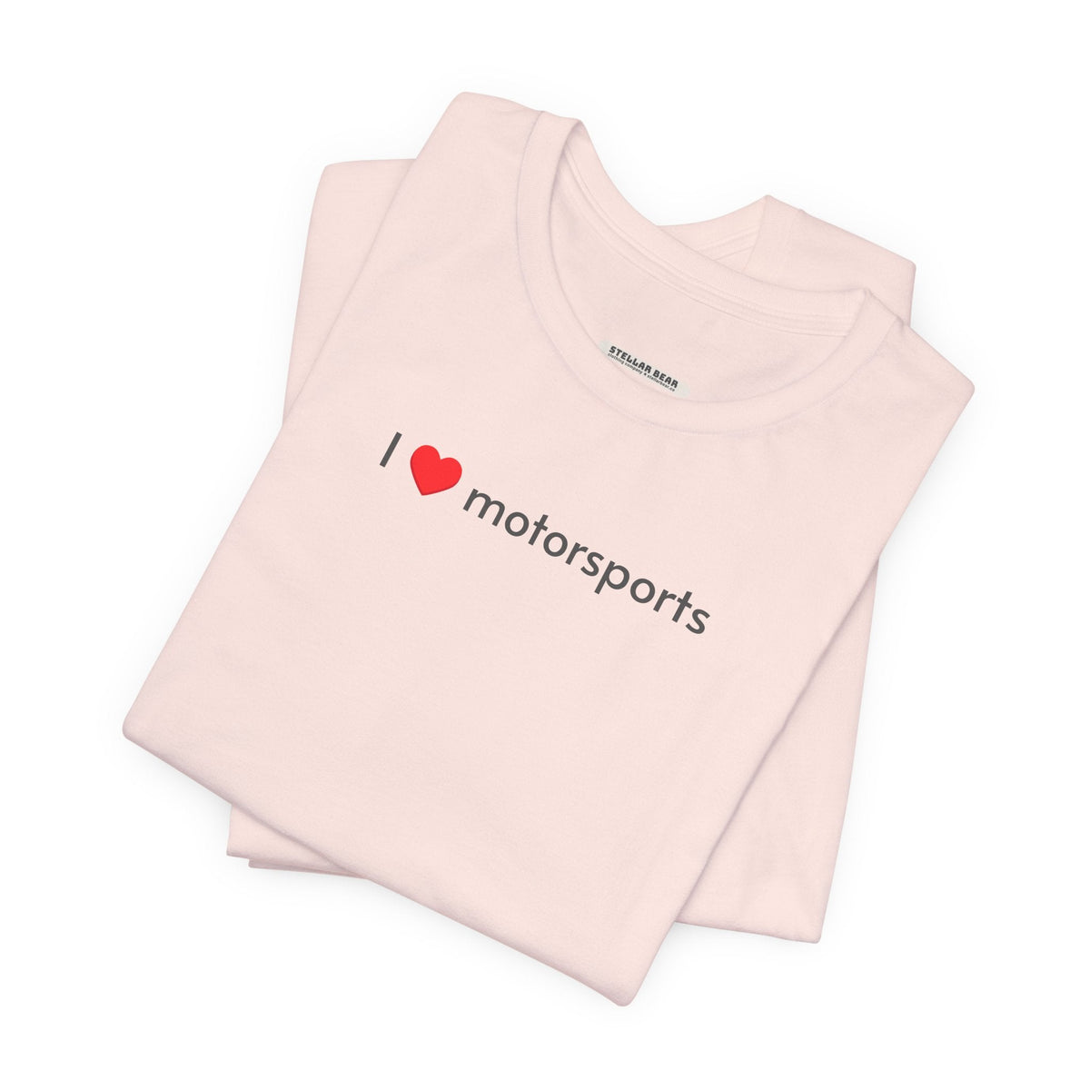 I Love Motorsports Minimalist Style T-Shirt product image 7