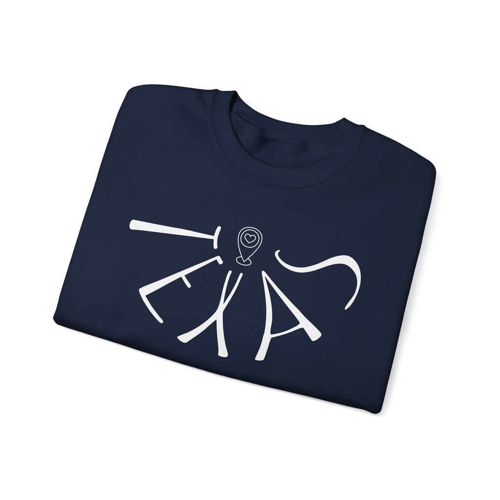 Texas Liquid Letters Graphic Sweatshirt product image 6