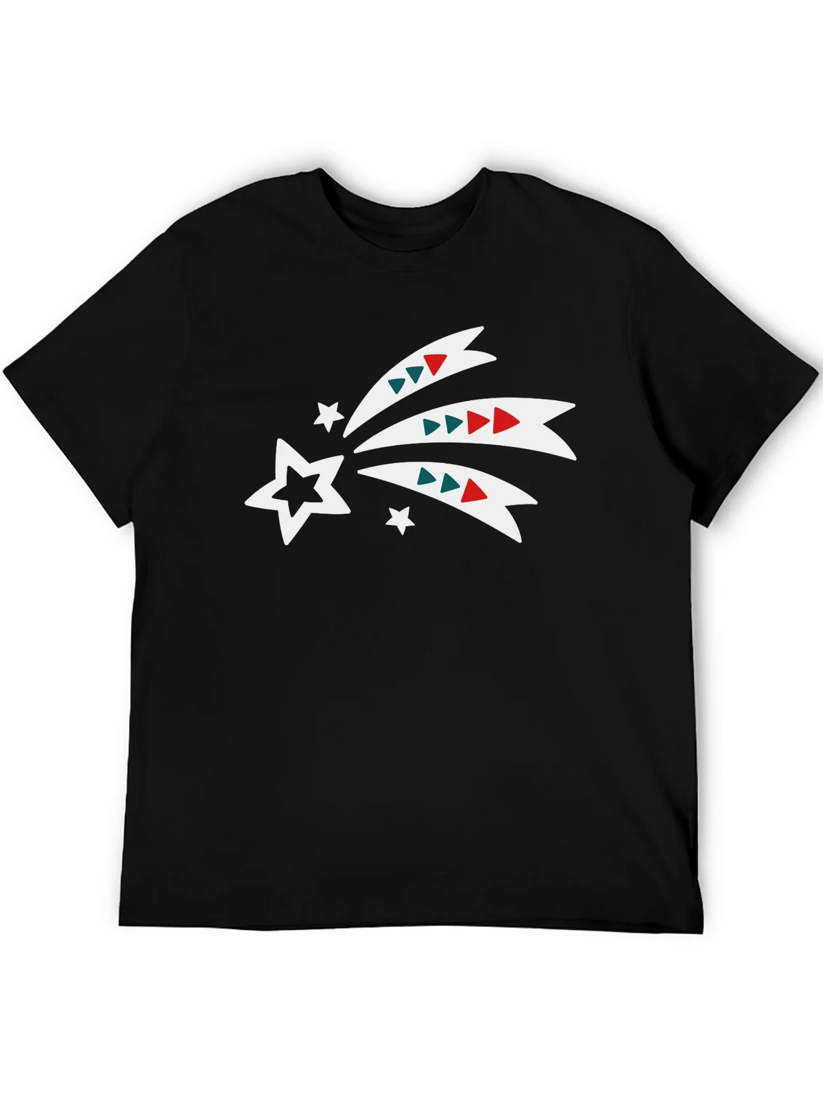 Festive Shooting Star Black Tee product image 5