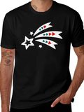Festive Shooting Star Black Tee product image 1