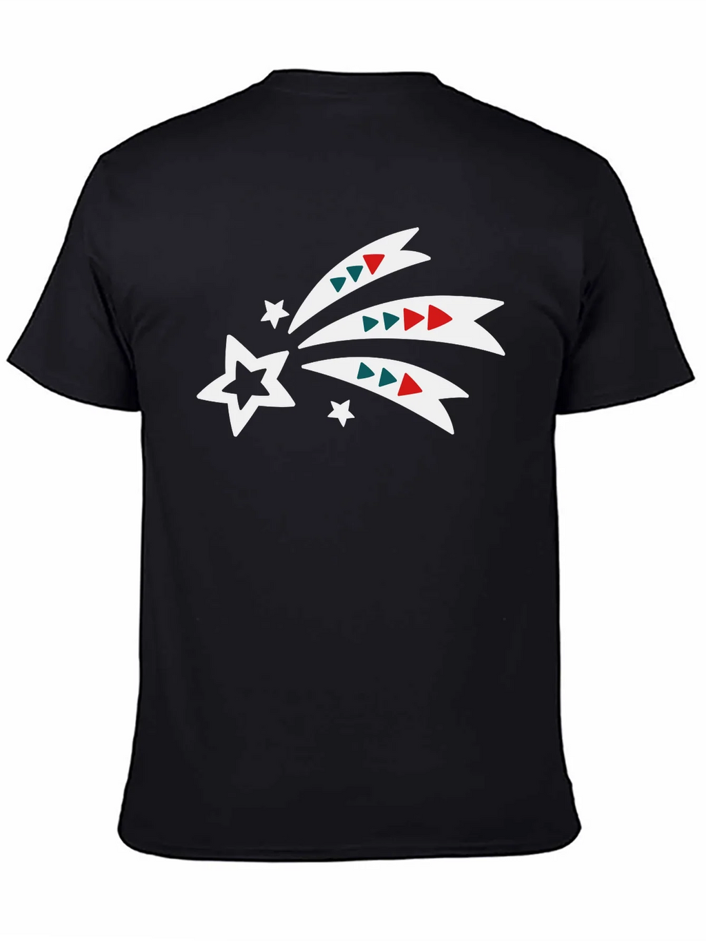 Festive Shooting Star Black Tee product image 4