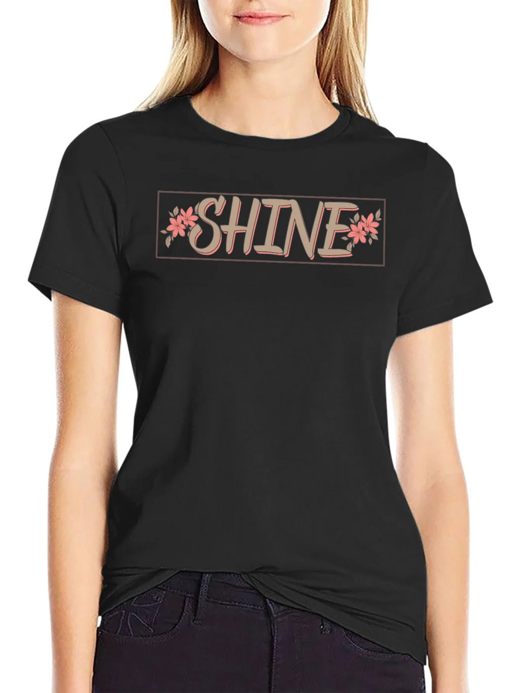 Floral Shine Graphic Tee - Unisex product image 2