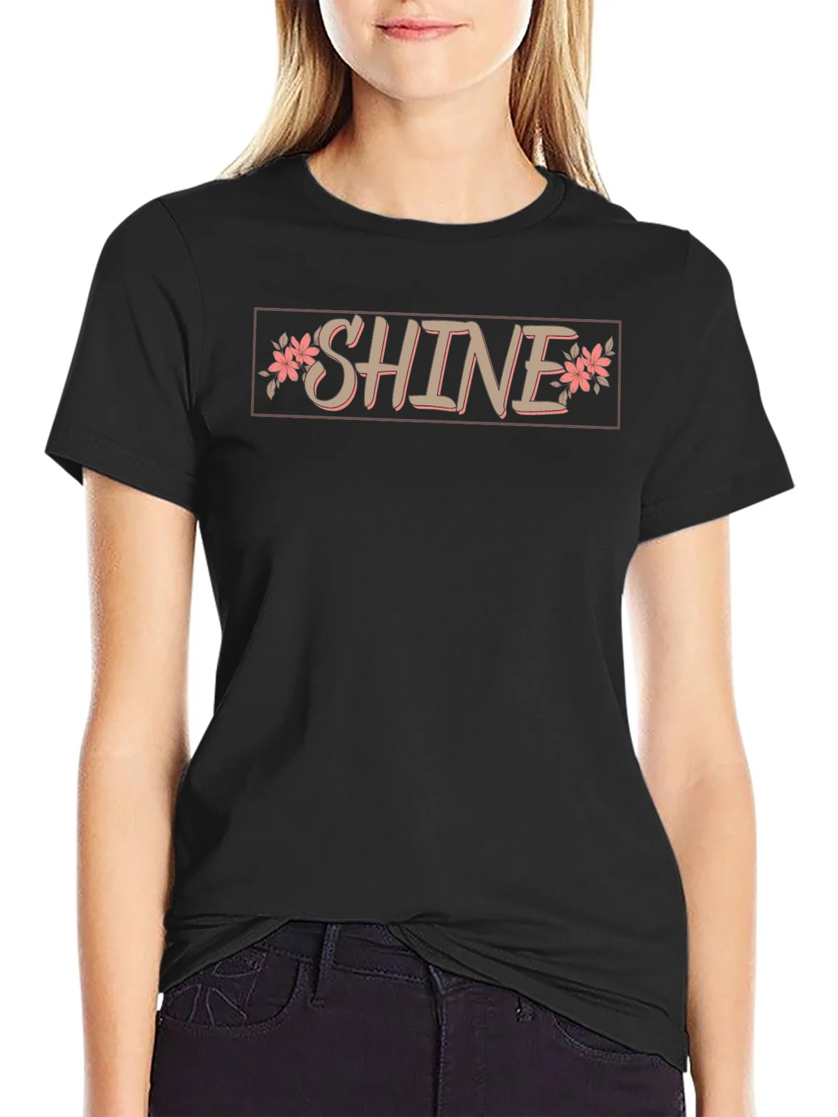 Floral Shine Graphic Tee - Unisex product image 2