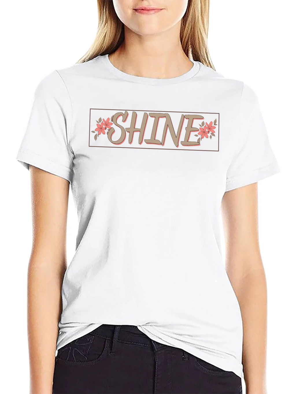 Floral Shine Graphic Tee - Unisex product image 6