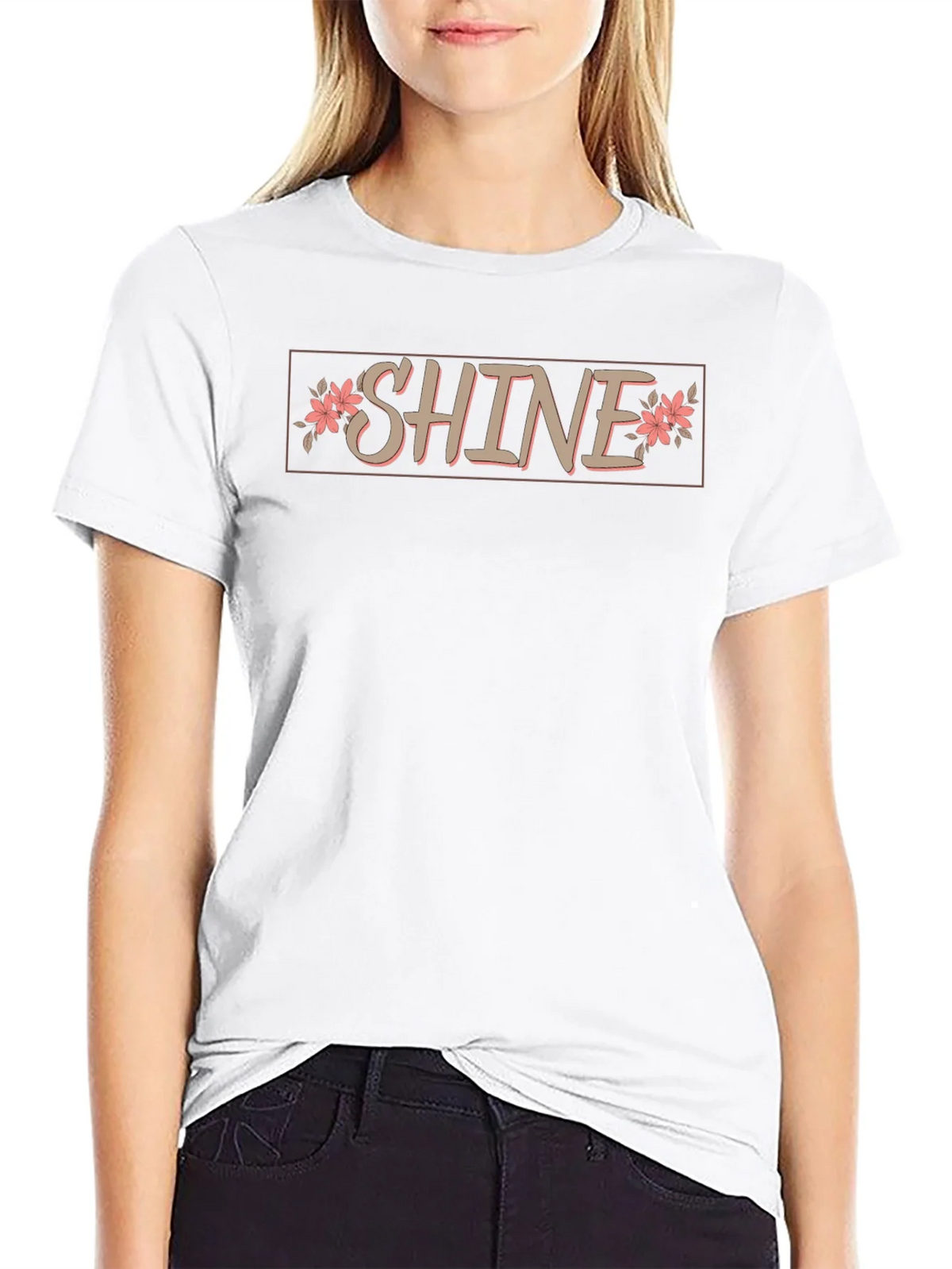 Floral Shine Graphic Tee - Unisex product image 6