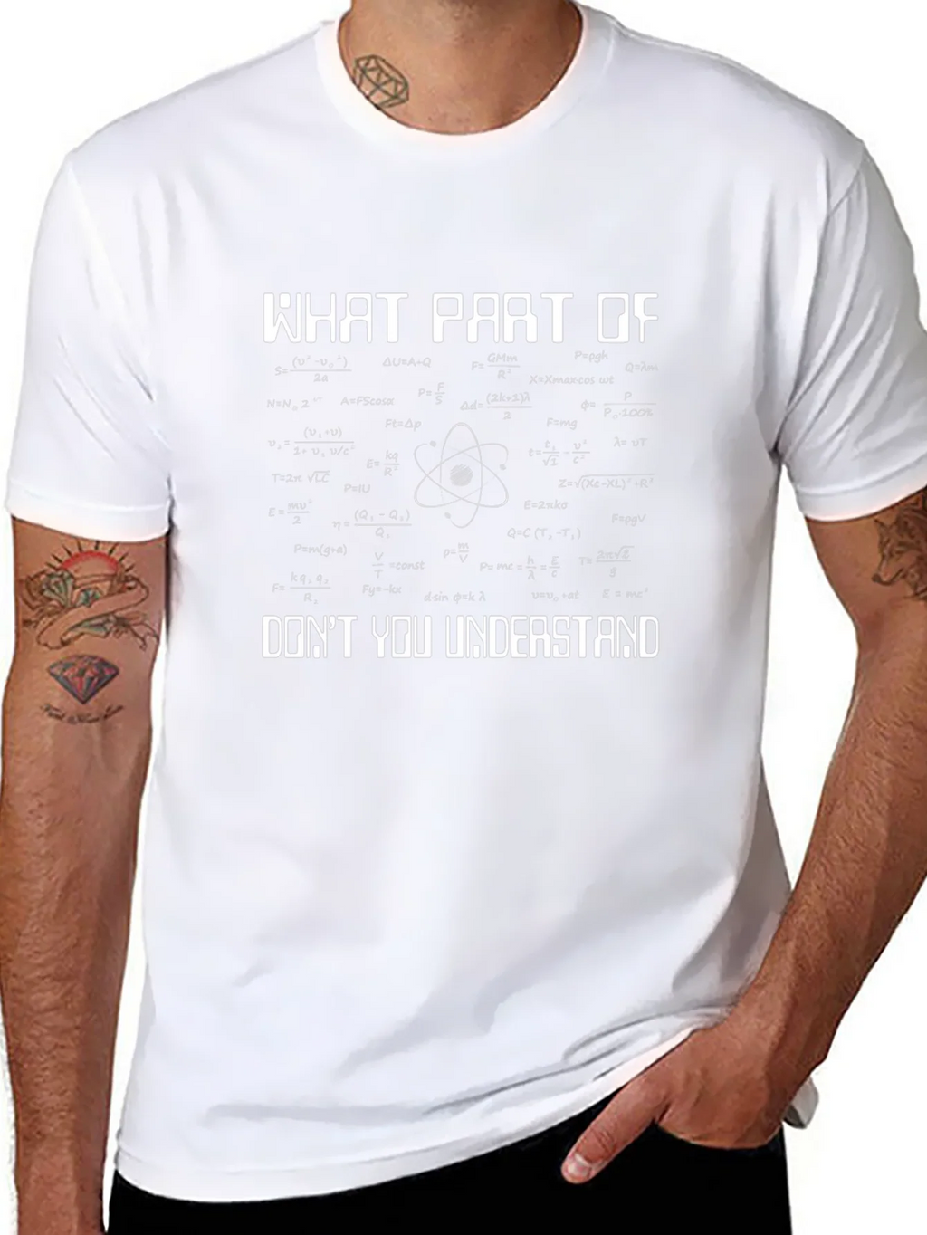 What Part of Math Tee - Mens Black T-Shirt product image 7