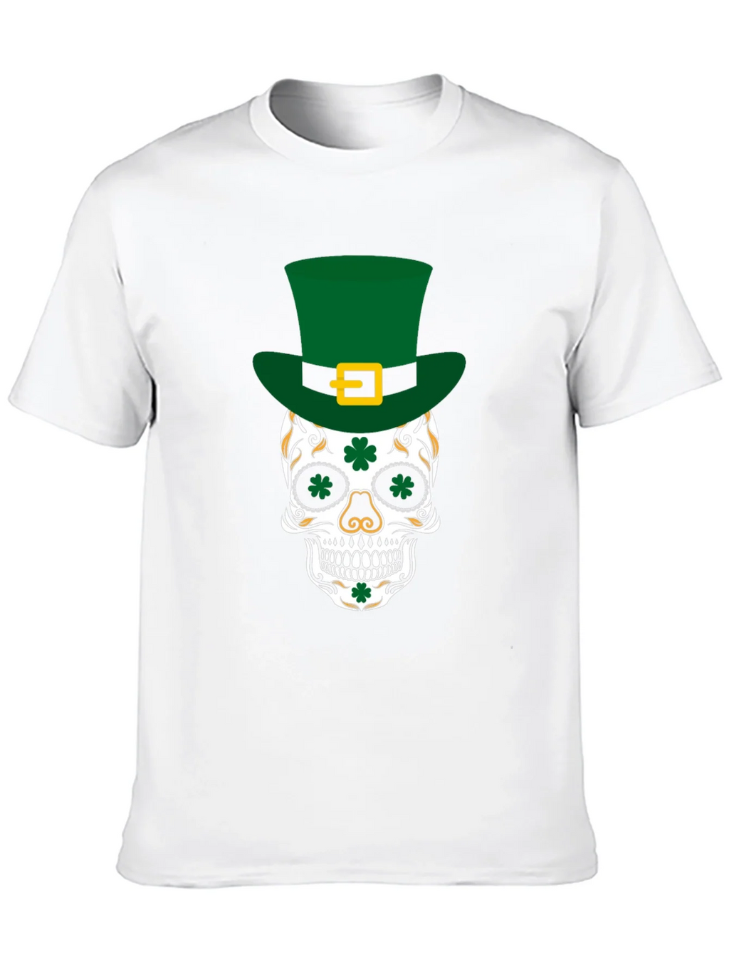 Lucky Skull St. Patricks Day T-Shirt