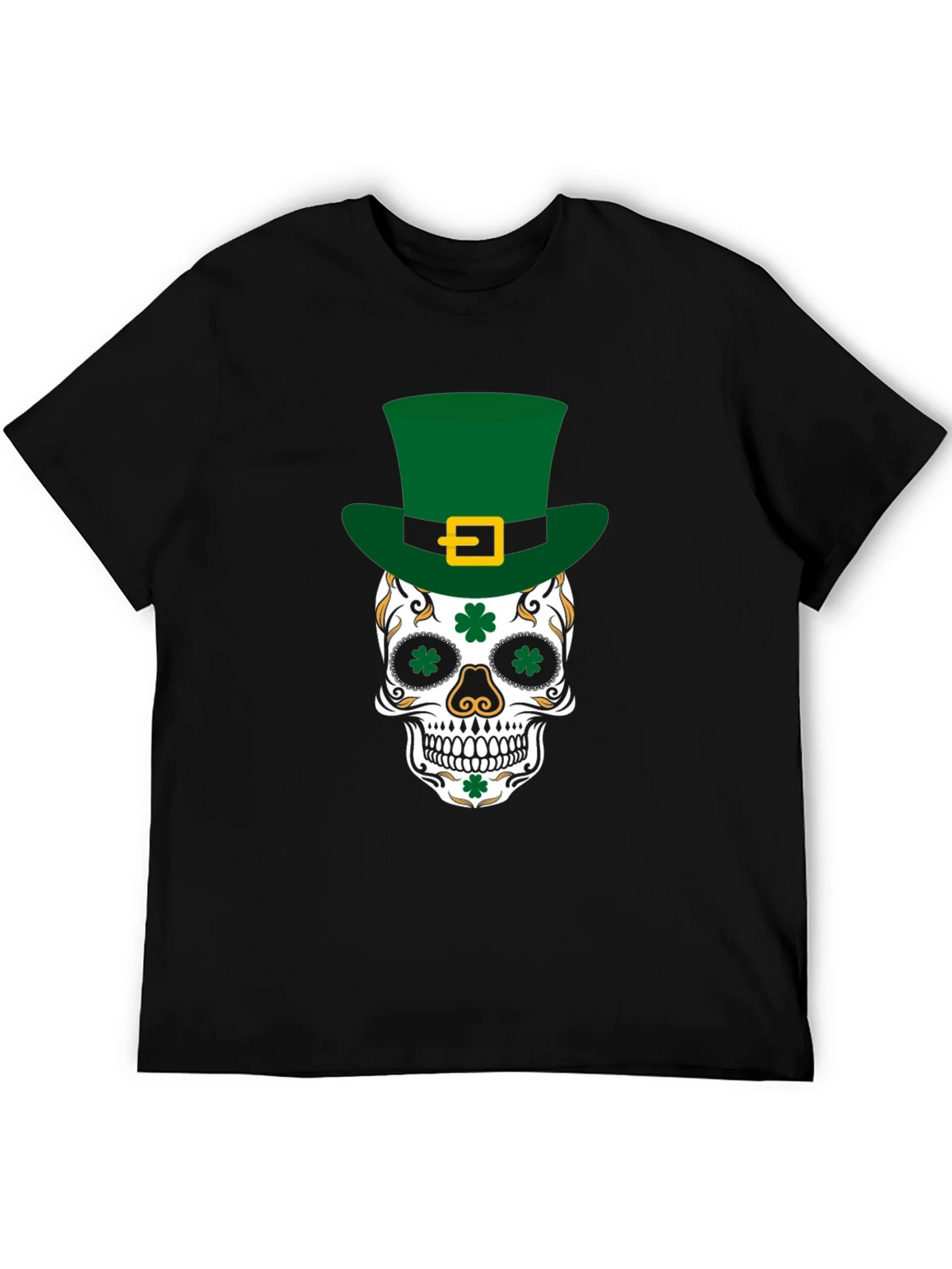 Lucky Skull St. Patricks Day T-Shirt