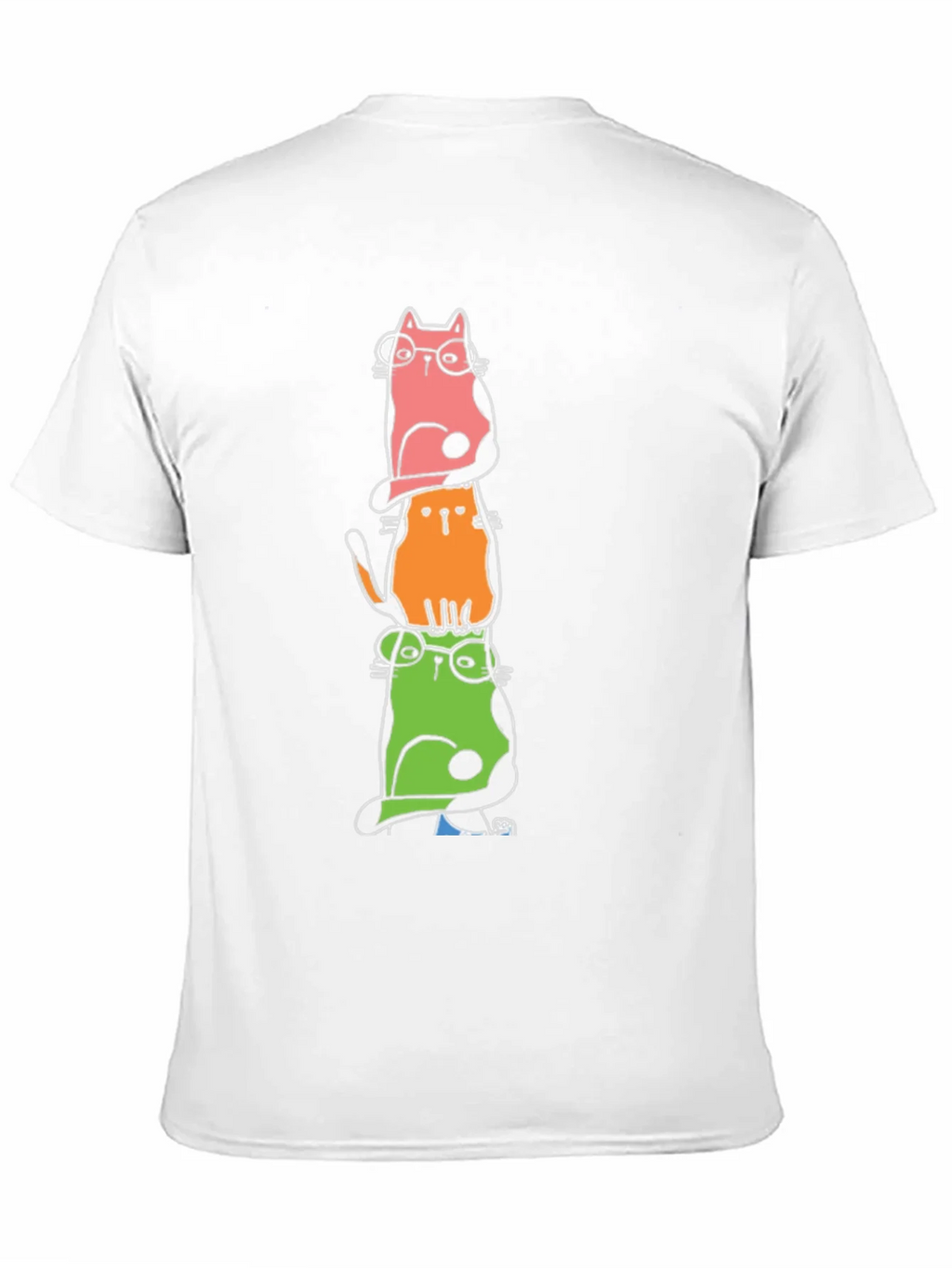 Stacked Cats Graphic Tee product image 3