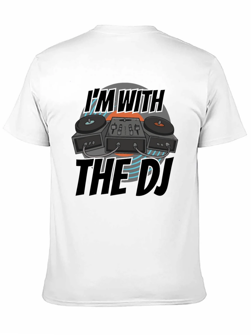 Im With The DJ Black T-Shirt product image 10