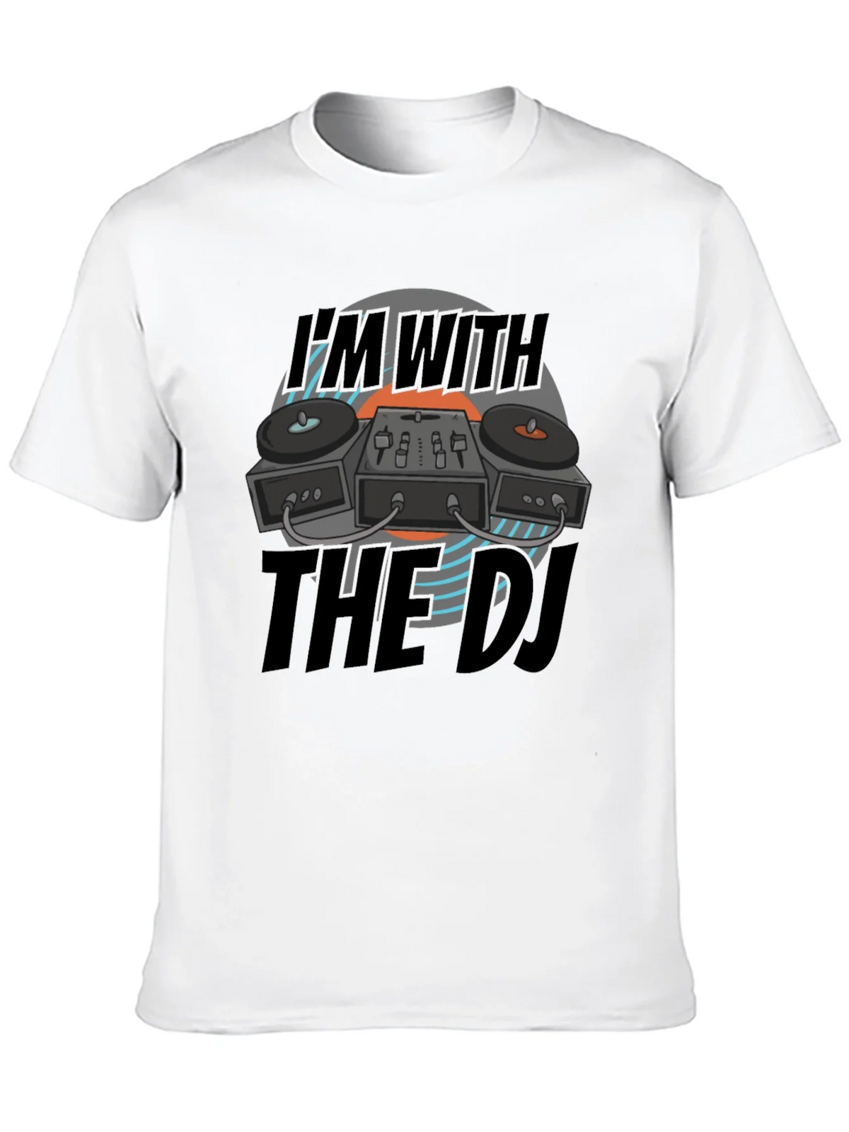 Im With The DJ Black T-Shirt product image 9