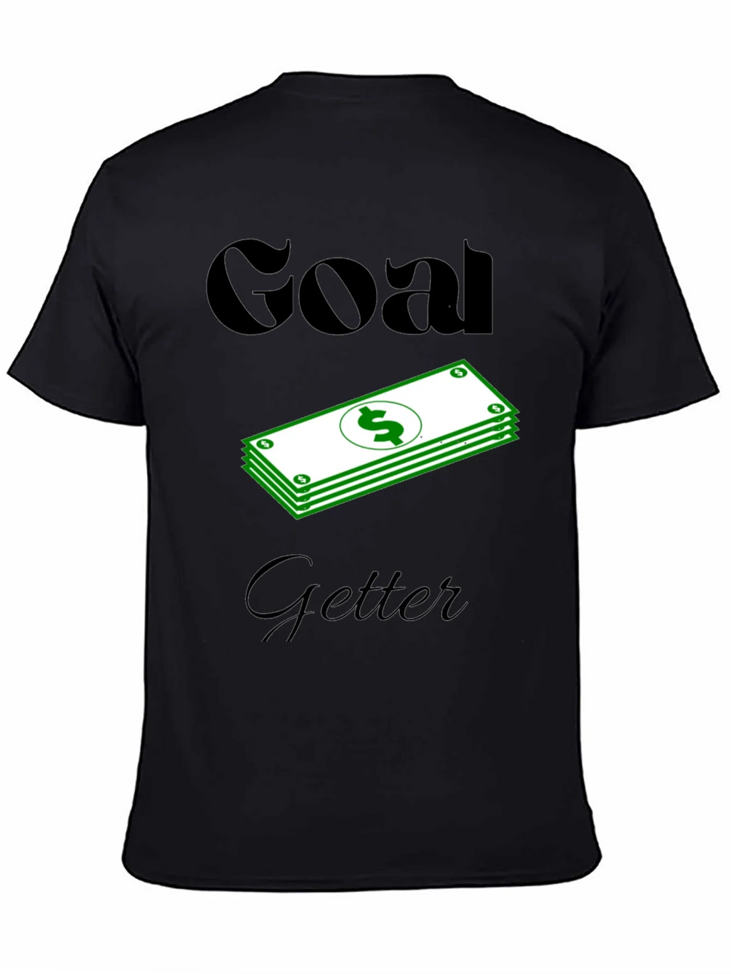 Goal Getter Graphic T-Shirt - Black product image 2