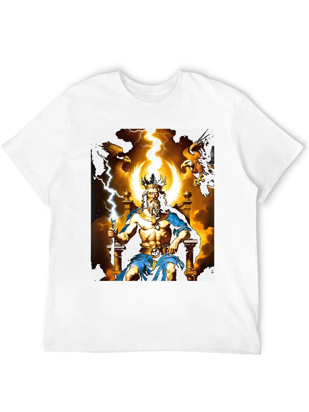 Zeus Graphic Tee - God of Thunder T-Shirt product image 10
