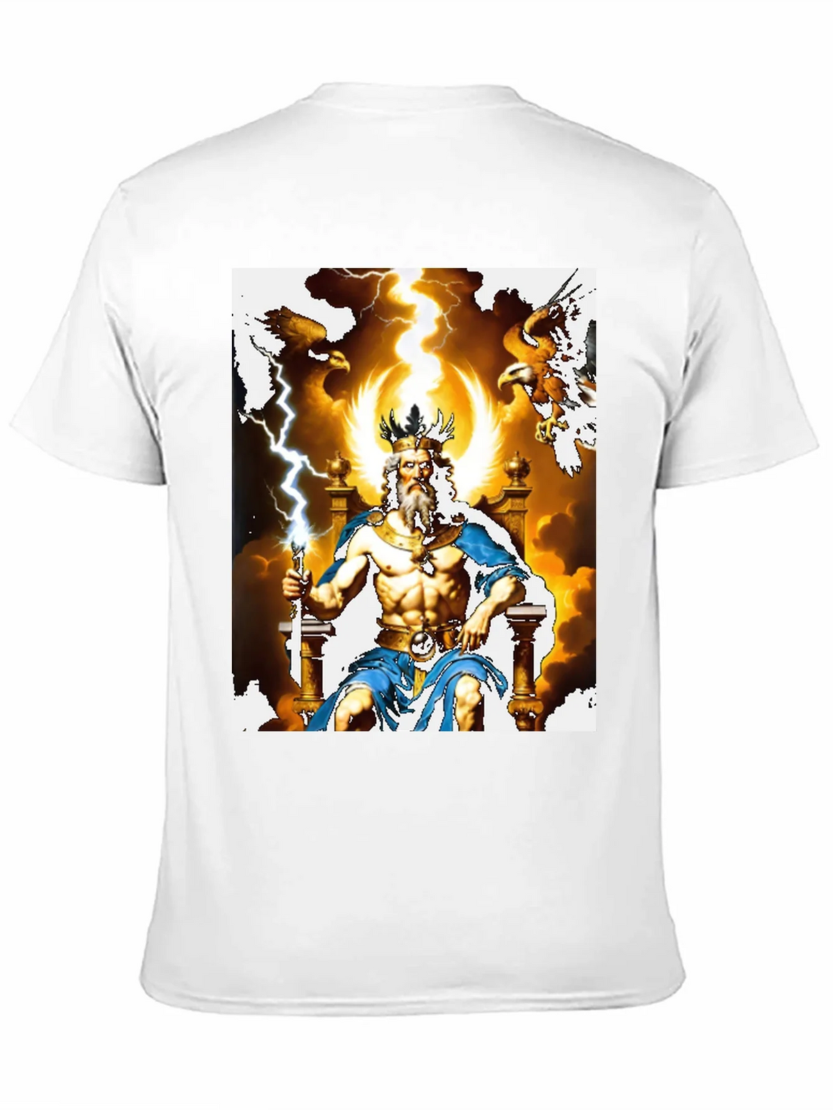 Zeus Graphic Tee - God of Thunder T-Shirt product image 9