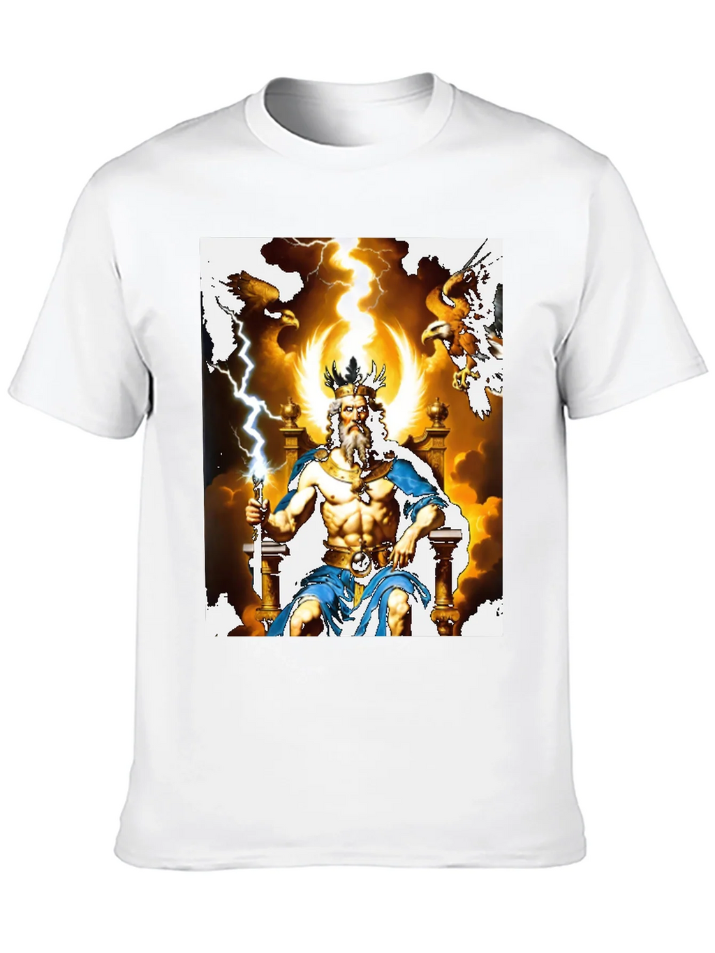 Zeus Graphic Tee - God of Thunder T-Shirt product image 8