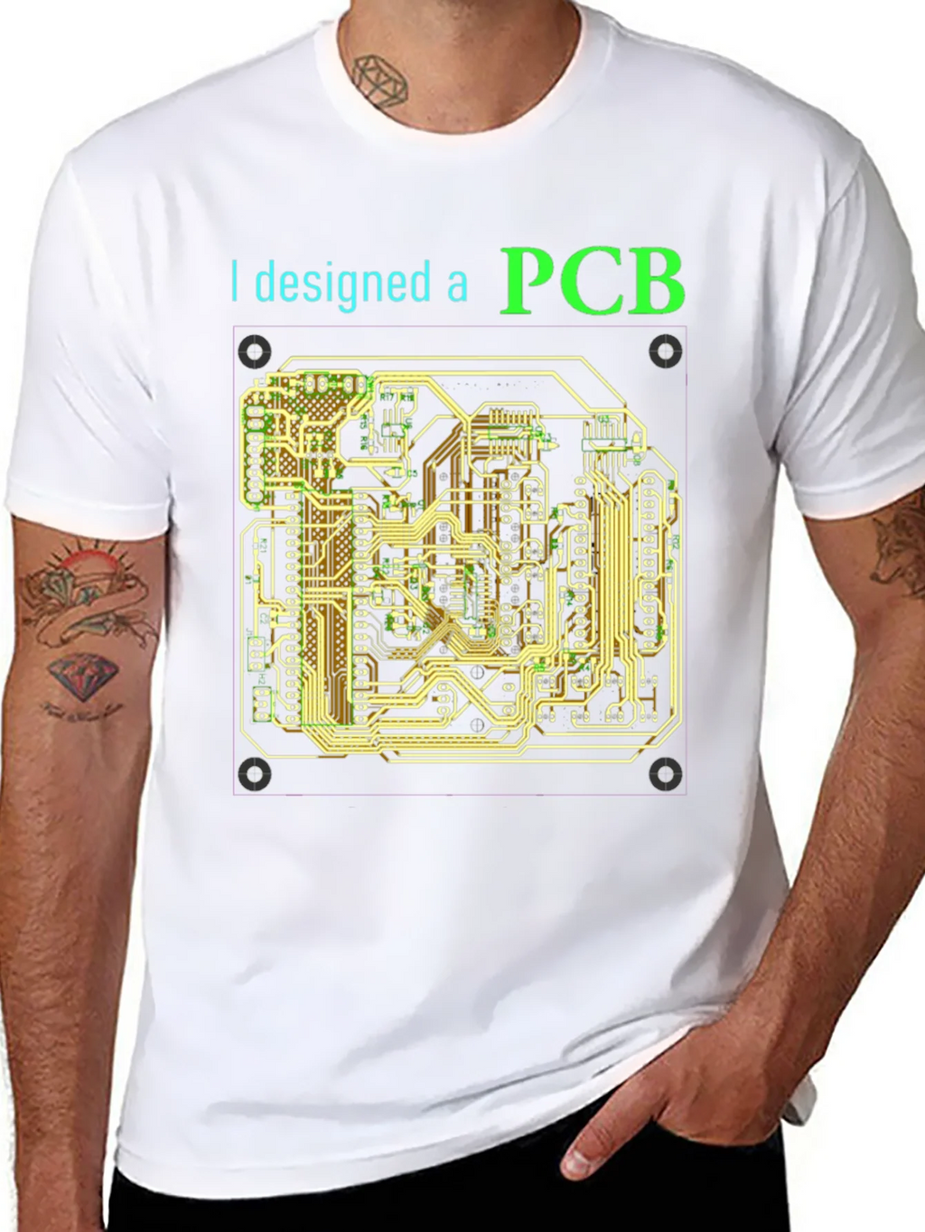I Designed a PCB T-Shirt - Electronic Circuit Board Design product image 7