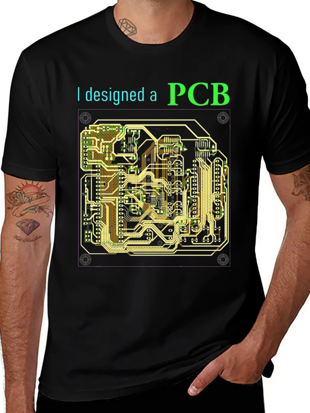 I Designed a PCB T-Shirt - Electronic Circuit Board Design product image 1