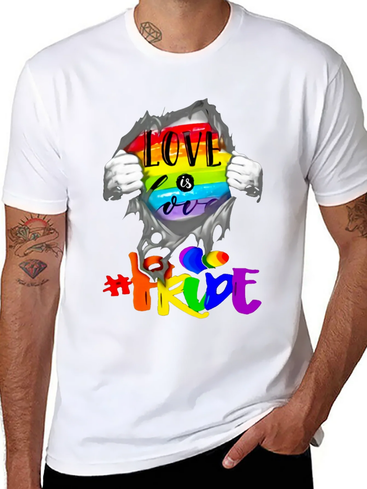 Love is Pride T-Shirt product image 2