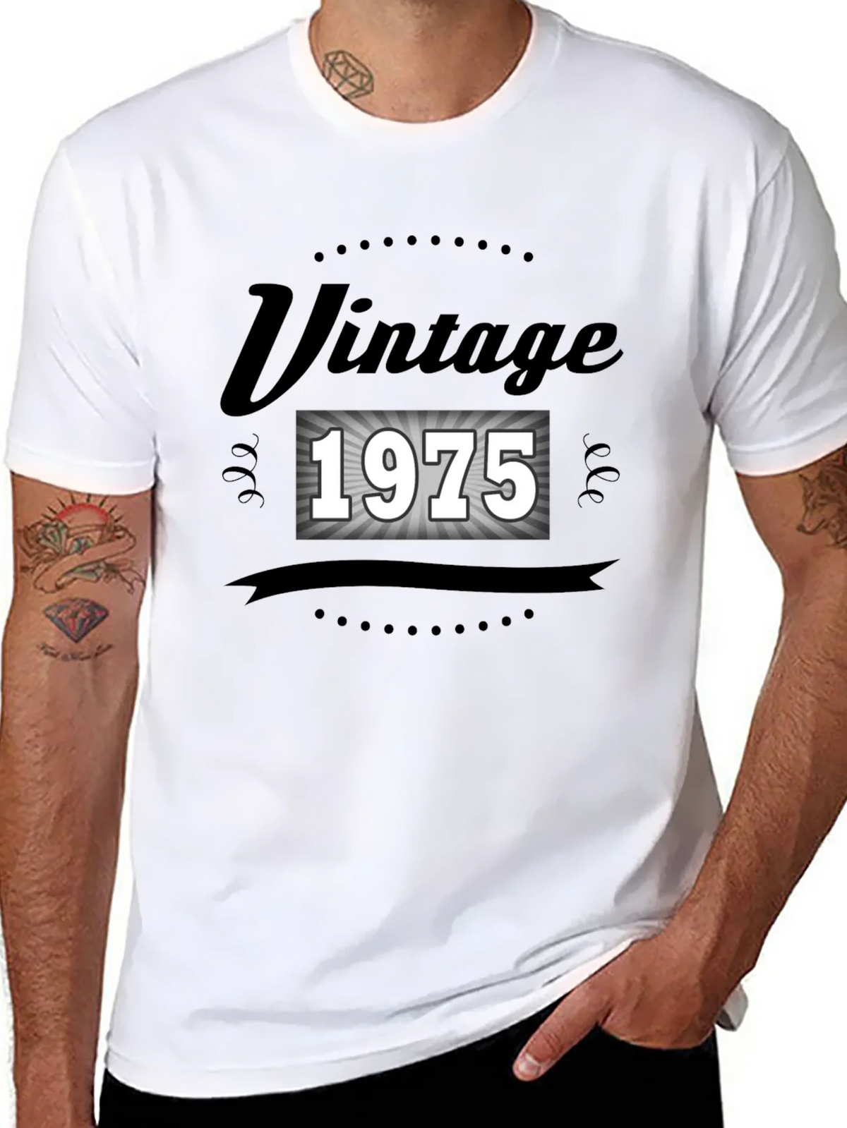 Vintage 1975 Graphic T-Shirt - Birthday Gift product image 7
