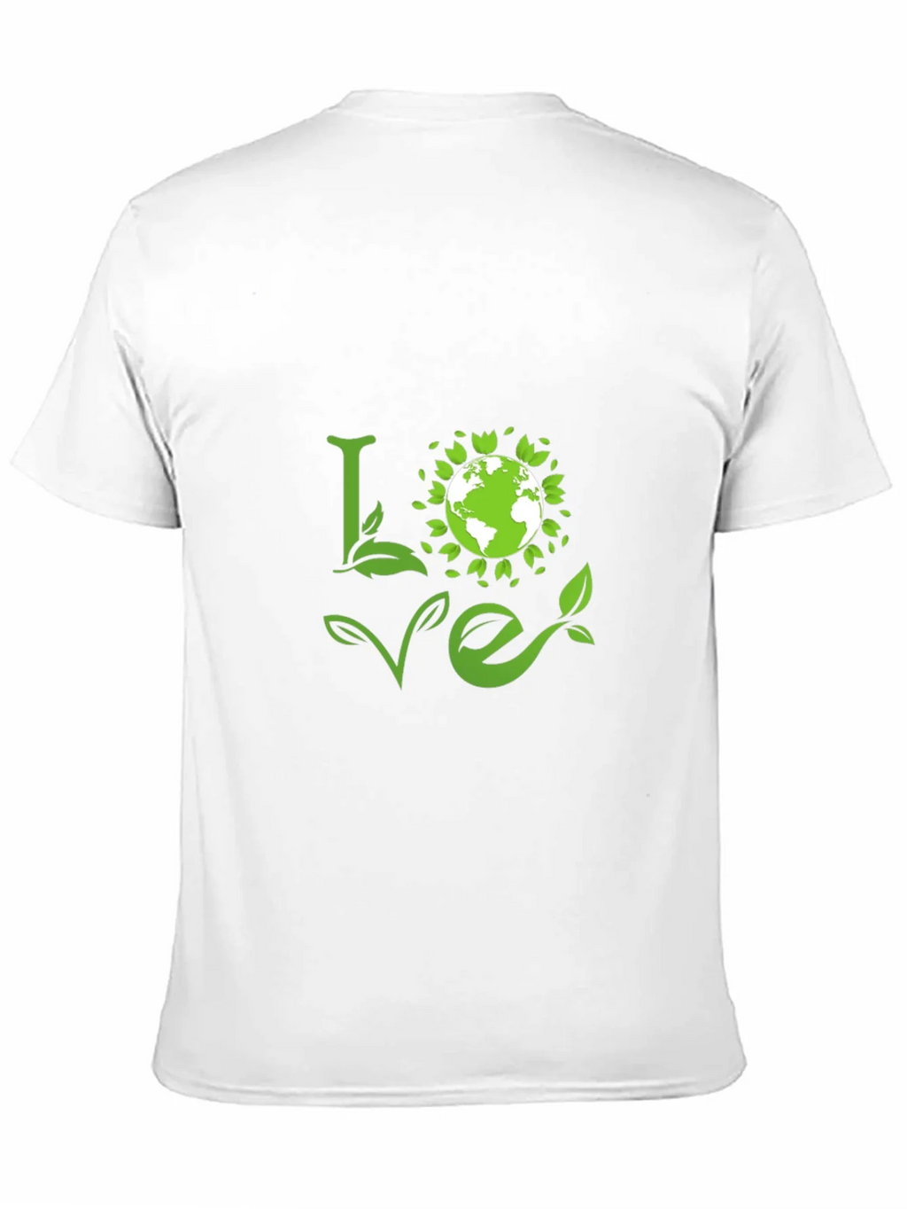 Love Earth Green Graphic Tee - Black product image 10