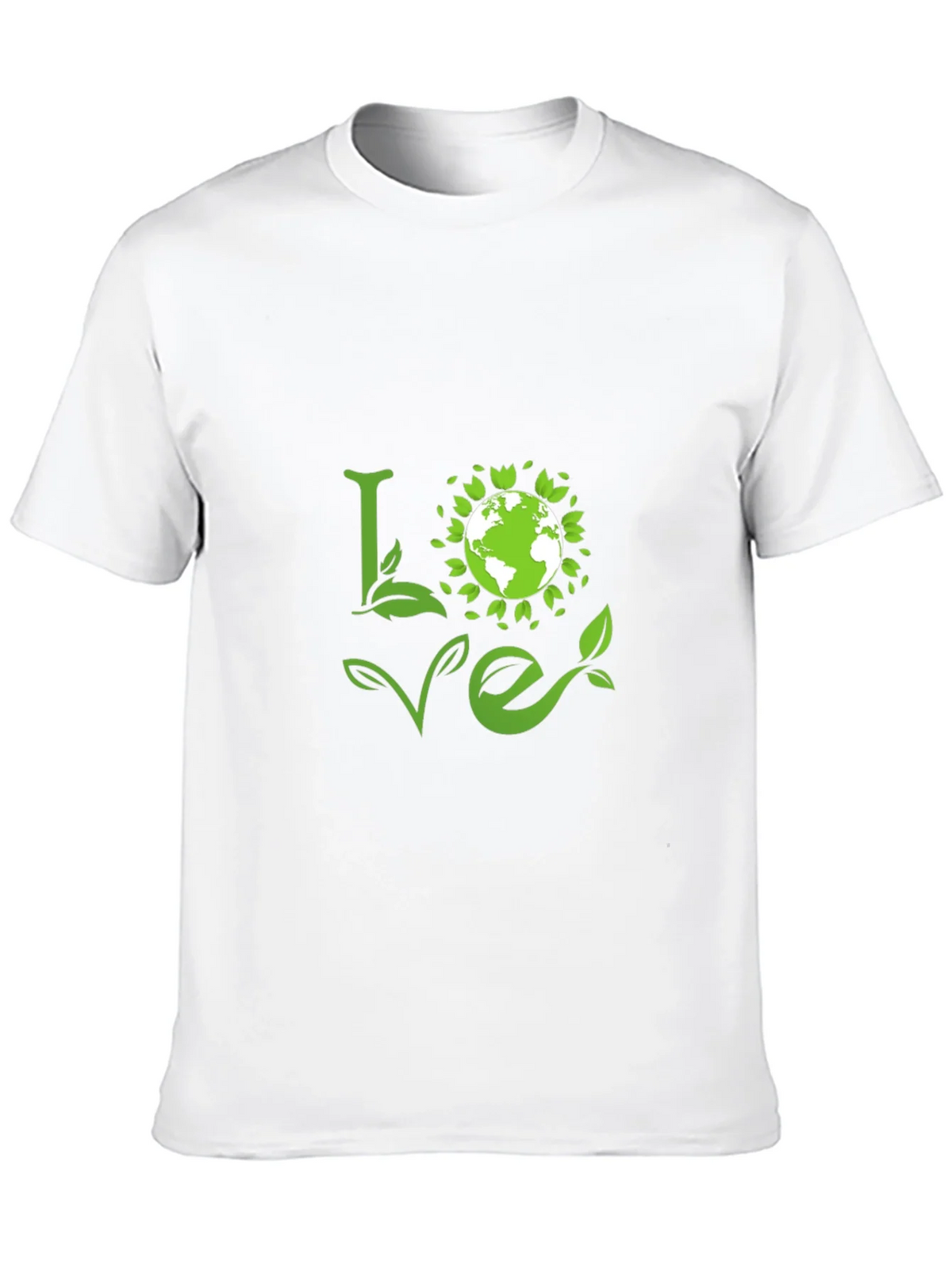 Love Earth Green Graphic Tee - Black product image 9