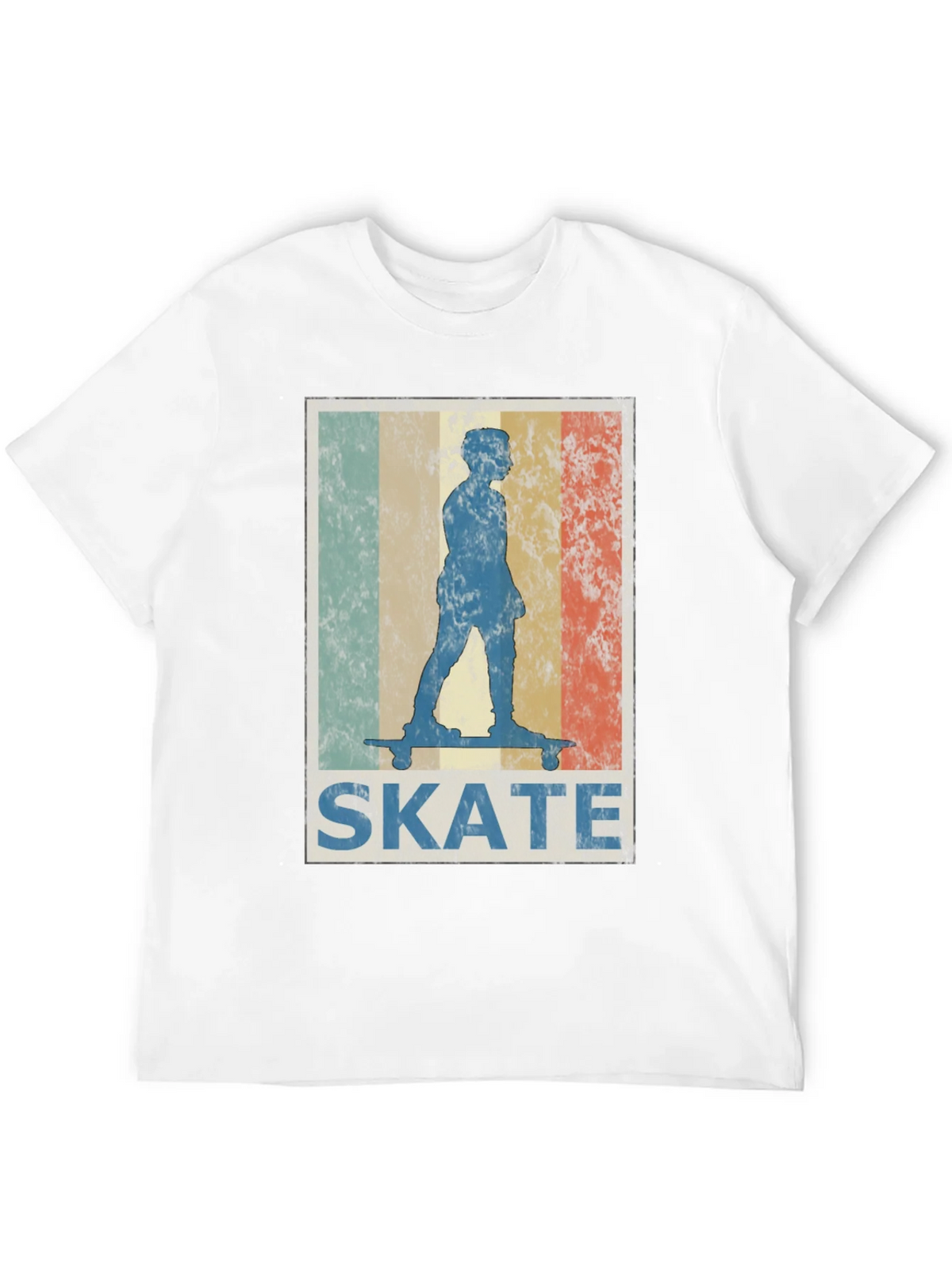 Retro Skate T-Shirt - Vintage Skateboarder Design product image 5