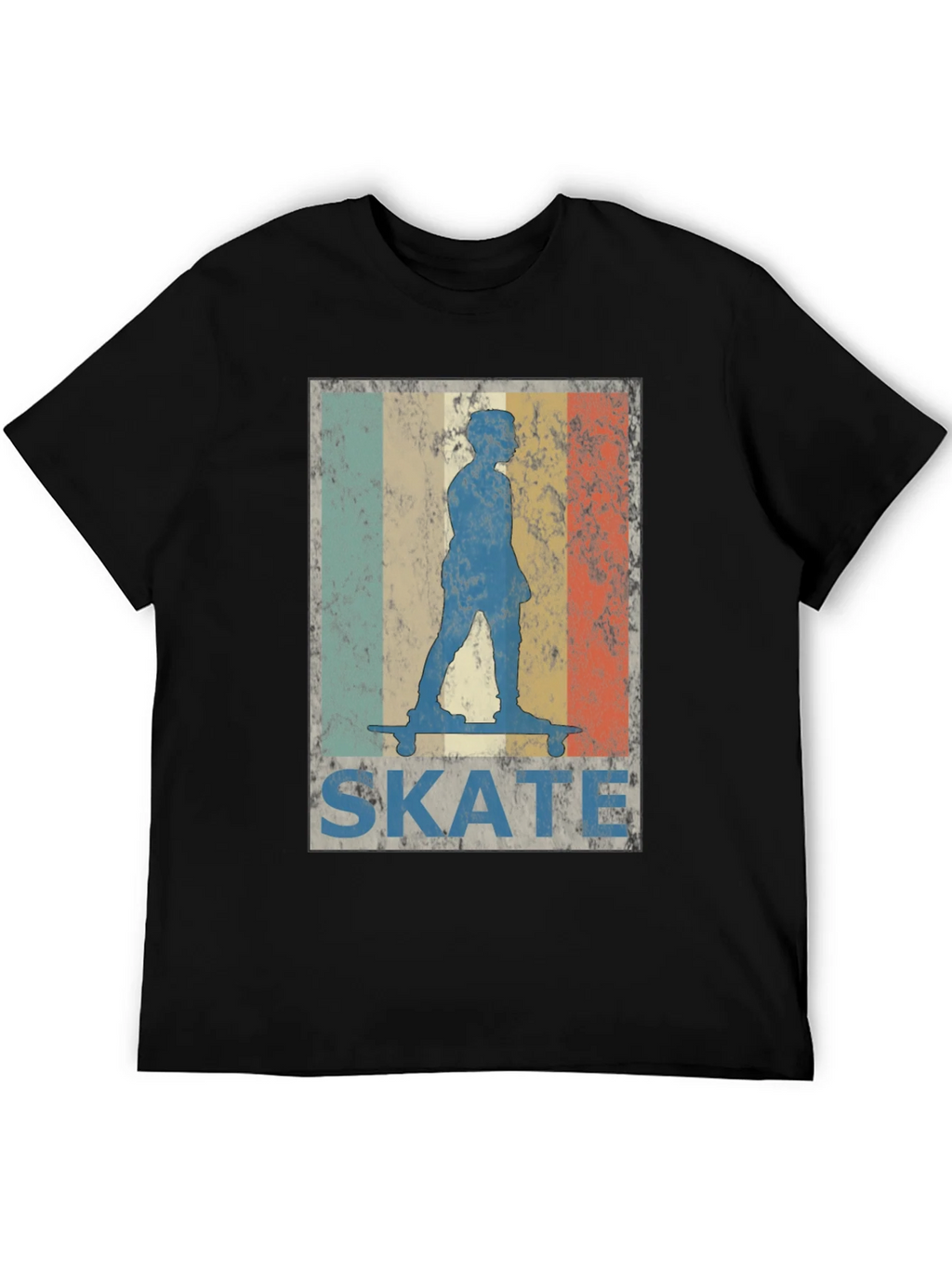 Retro Skate T-Shirt - Vintage Skateboarder Design product image 2