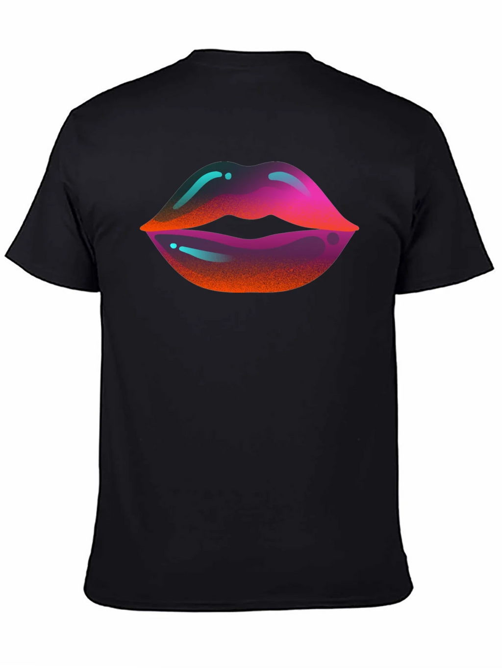 Vaporwave Lips Graphic T-Shirt product image 4