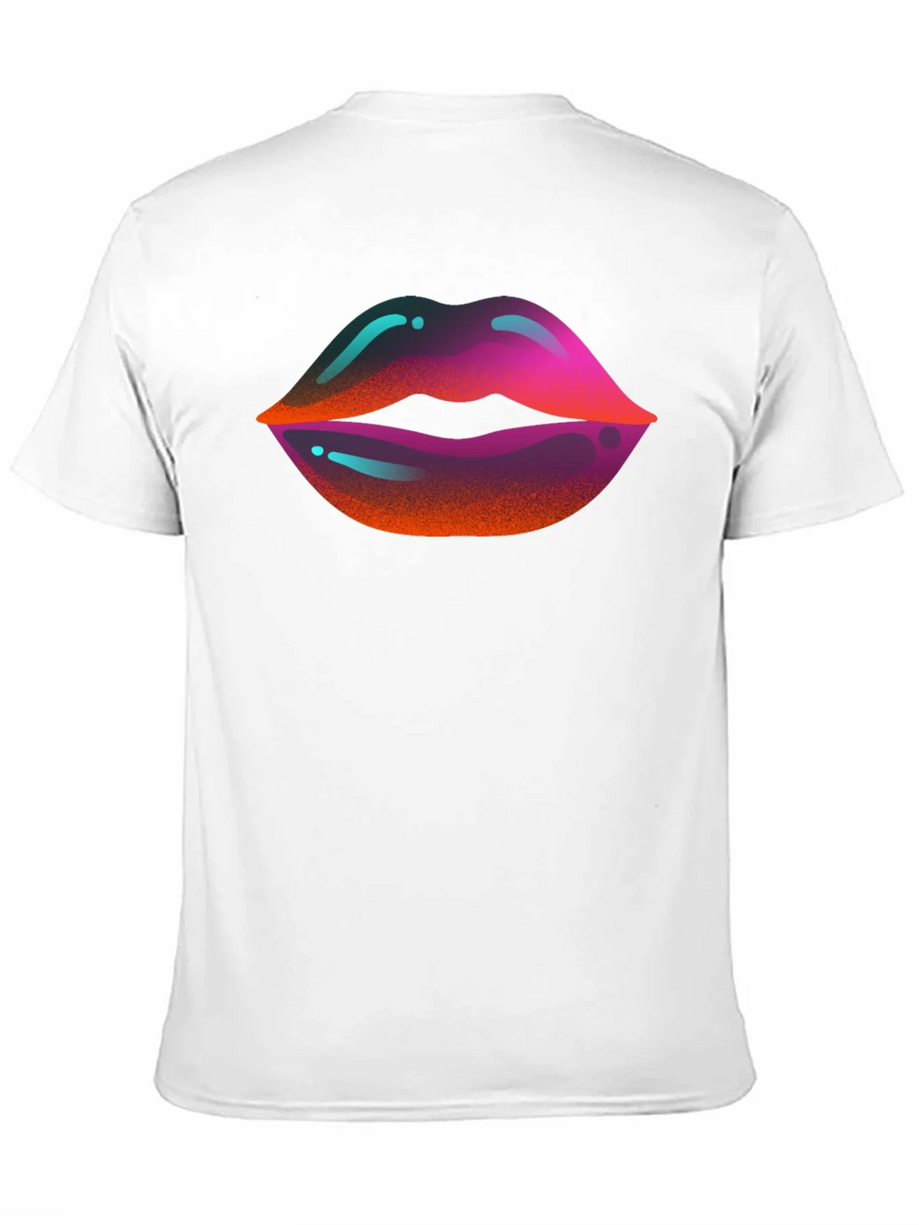 Vaporwave Lips Graphic T-Shirt product image 10