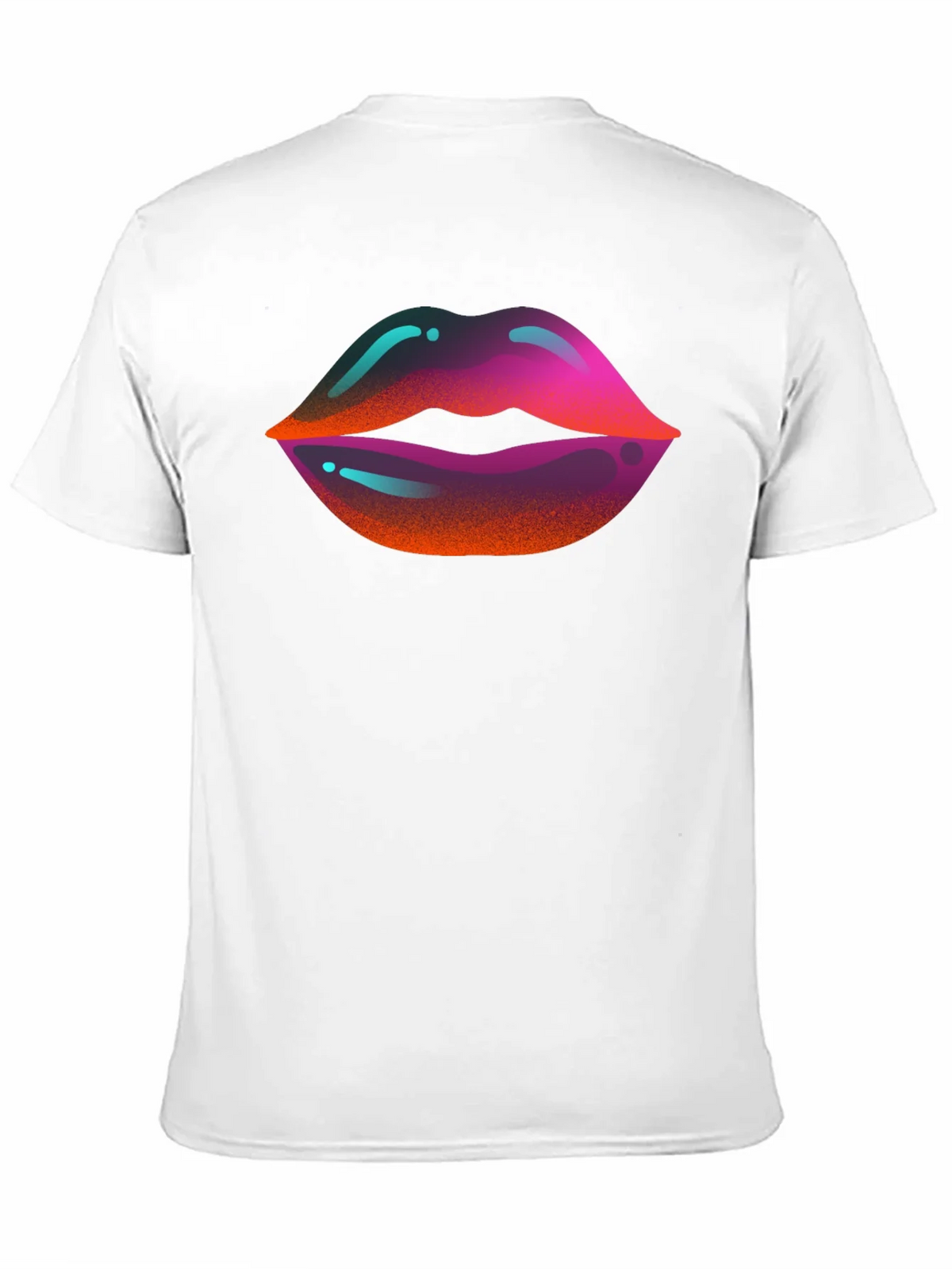 Vaporwave Lips Graphic T-Shirt product image 10