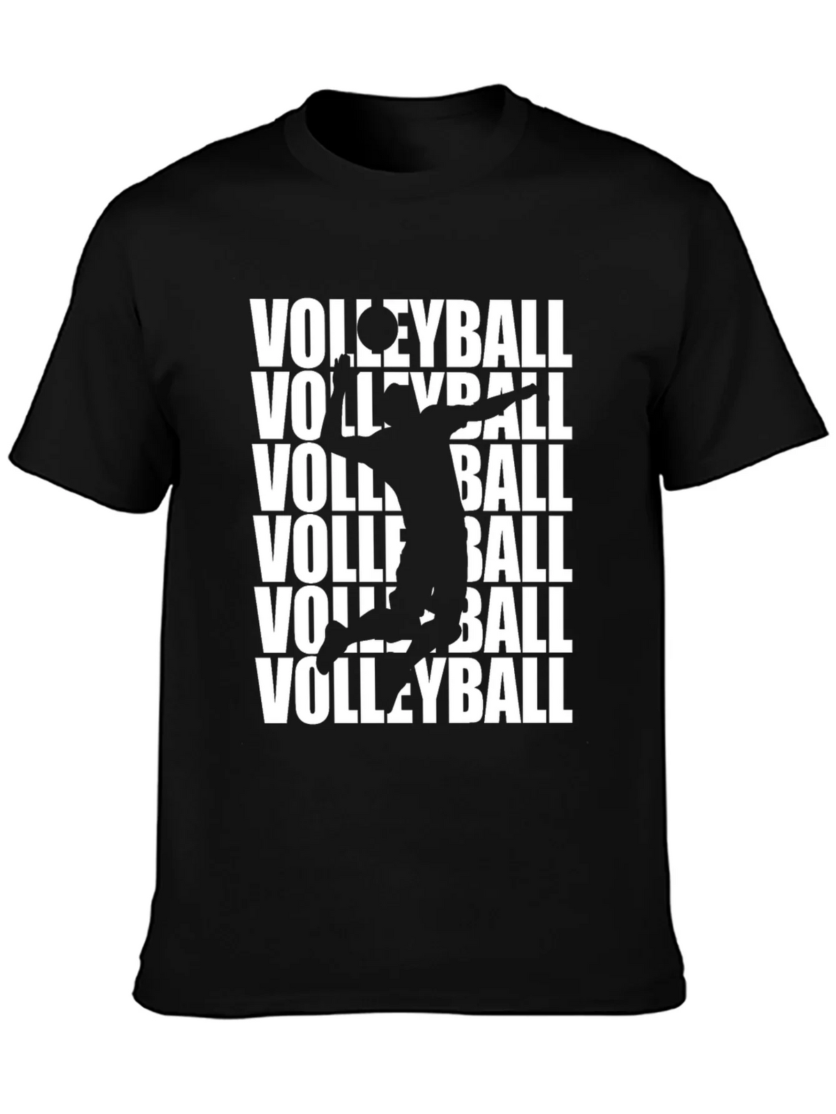 Volleyball Player Graphic Print T-Shirt product image 3