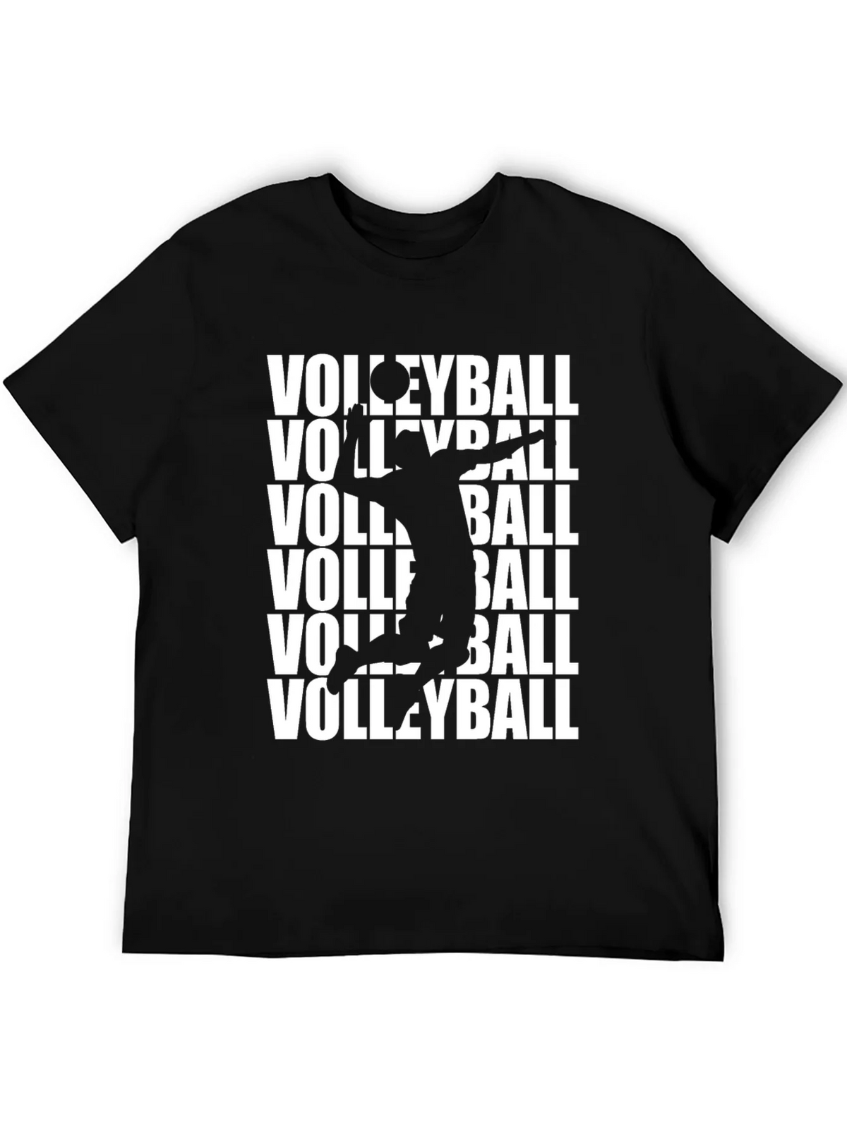 Volleyball Player Graphic Print T-Shirt product image 5