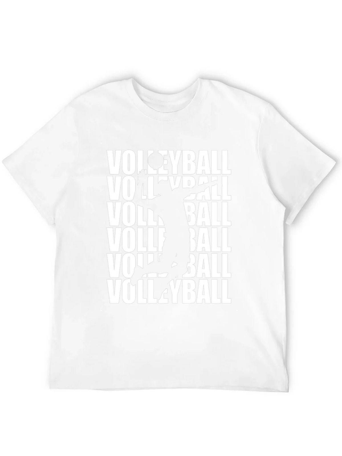 Volleyball Player Graphic Print T-Shirt product image 11