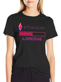 Ethereum Loading Black Graphic Tee product image 1