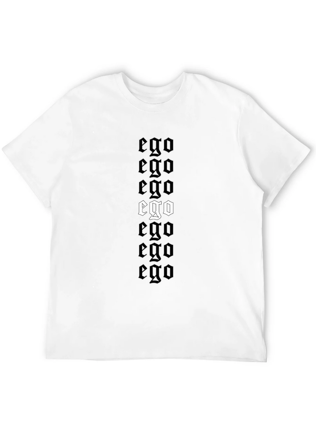 Ego Graphic Print Black T-Shirt product image 3