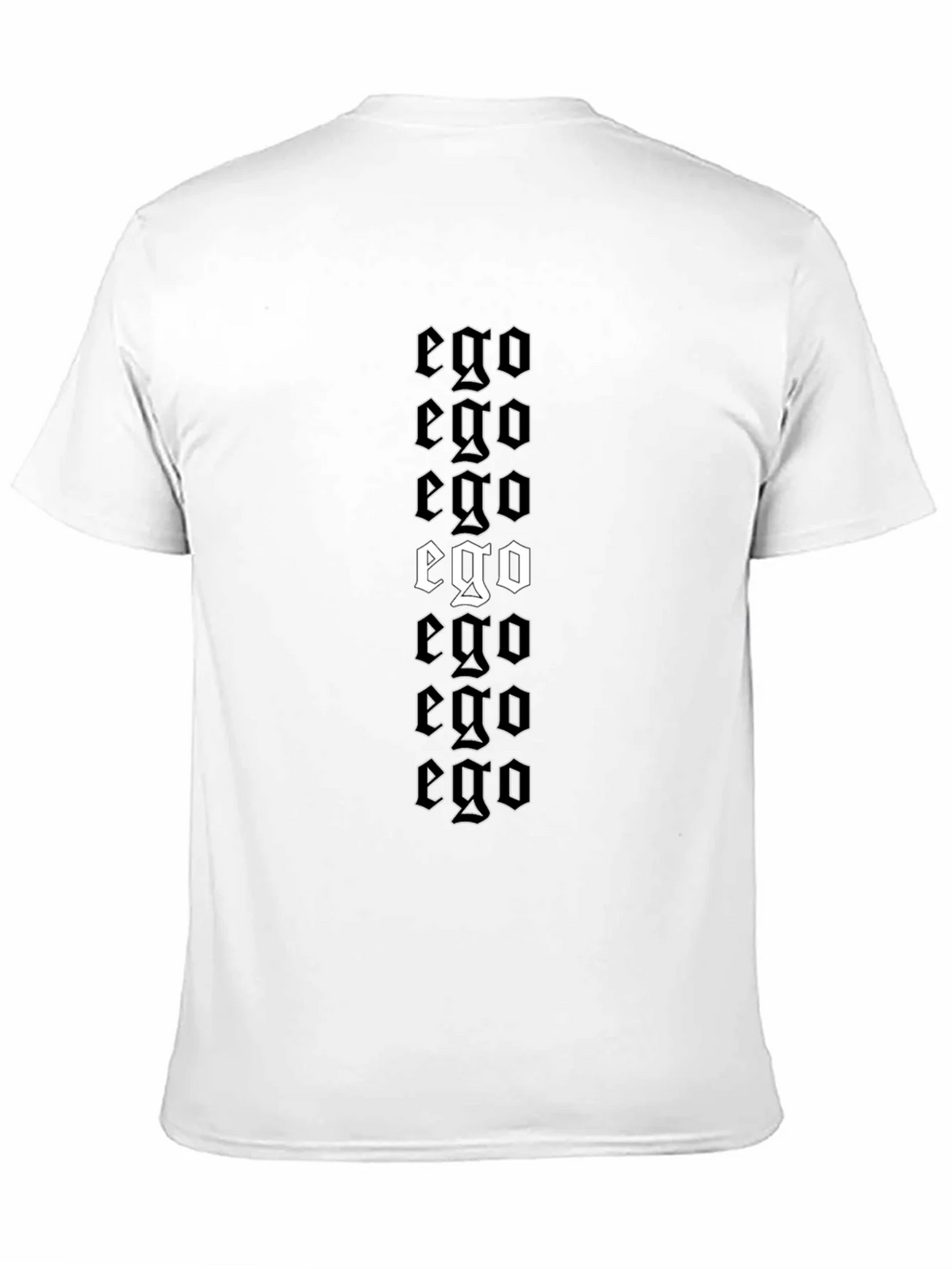 Ego Graphic Print Black T-Shirt product image 2