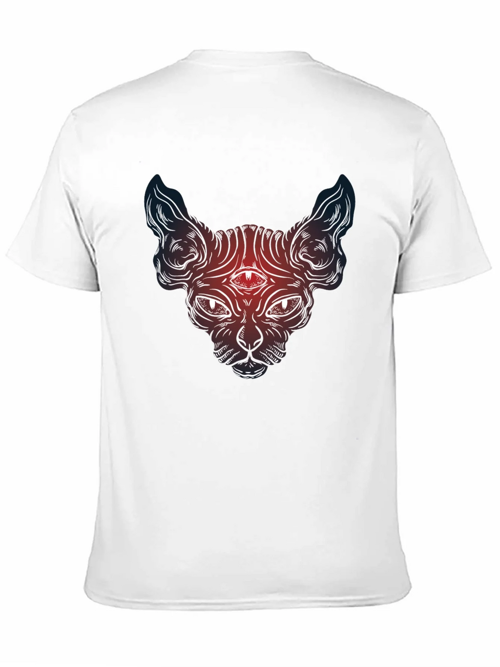 Mystic Cat Graphic Tee - Third Eye Sphynx product image 10
