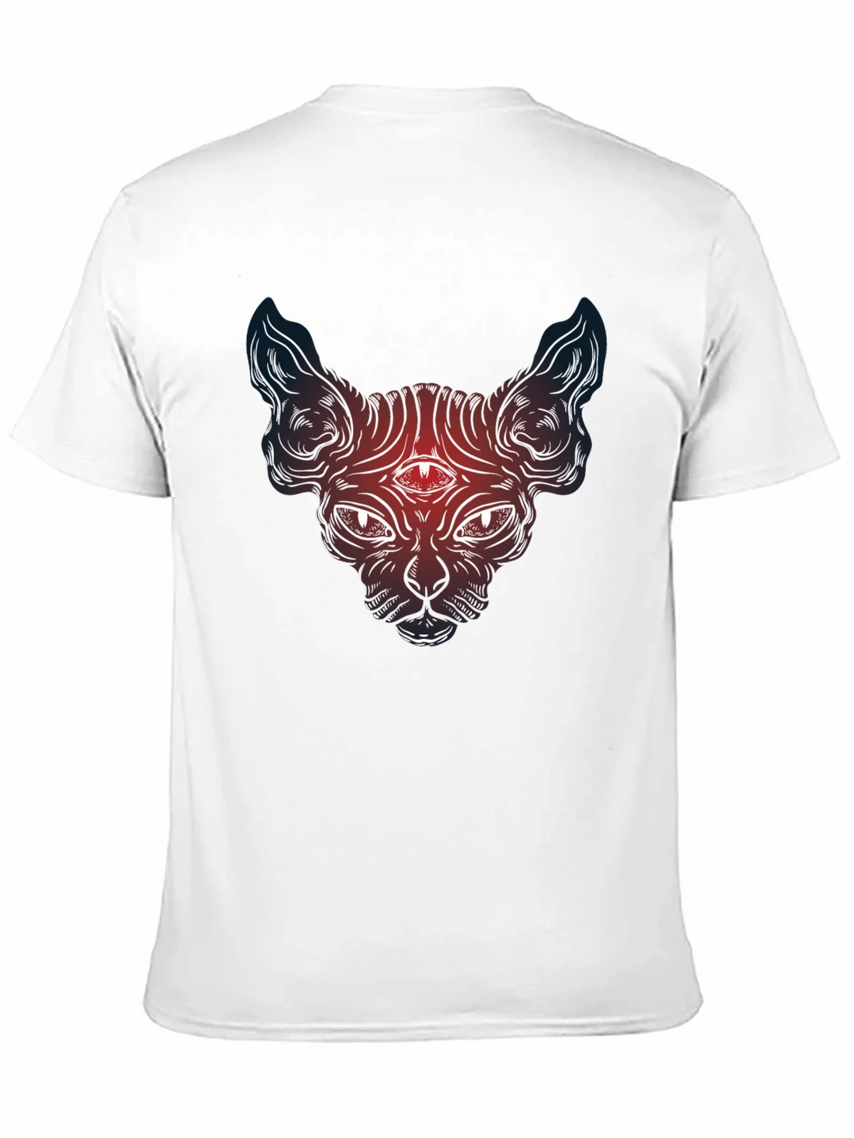 Mystic Cat Graphic Tee - Third Eye Sphynx product image 10