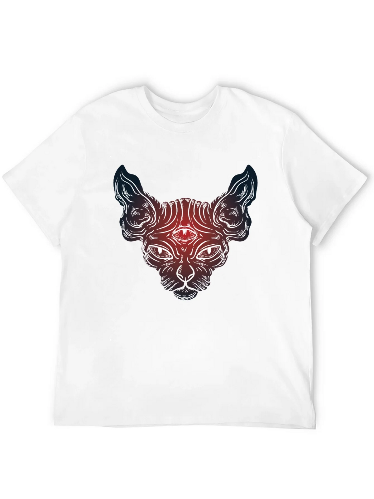 Mystic Cat Graphic Tee - Third Eye Sphynx product image 11