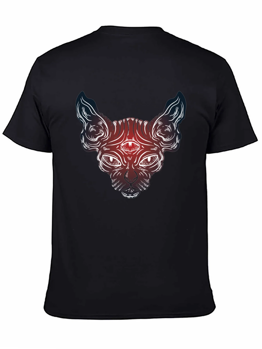 Mystic Cat Graphic Tee - Third Eye Sphynx product image 4
