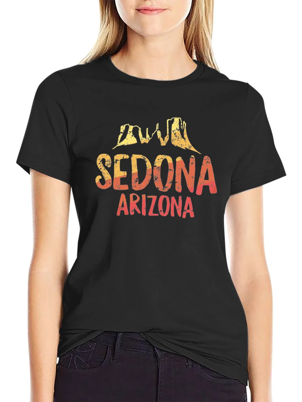 Sedona Arizona Black Graphic Tee product image 1