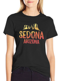 Sedona Arizona Black Graphic Tee product image 1